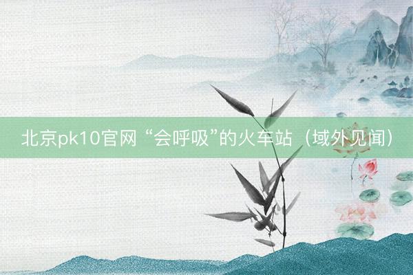 北京pk10官网 “会呼吸”的火车站（域外见闻）